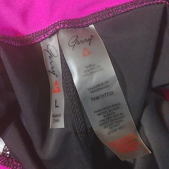 NWOT☆GERRY☆Ladies Moisture Wicking Athletic Slimming Compression Capri~Large~ - Picture 15 of 16